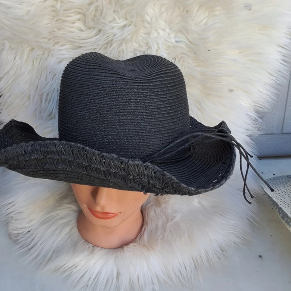 Panama Jack vented boho cowboy hat - Picture 6 of 13